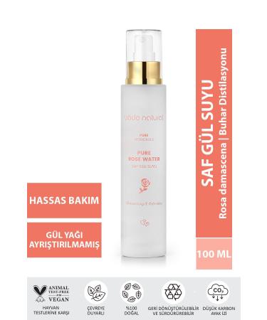 Bade Natural Rose Water Pore Tightening Brightening and Purifying Tonic 0 Natural and Pure 100 ml