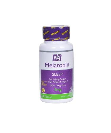 Natrol MELATONIN 3 MG TIME RELEASE 100 TB.