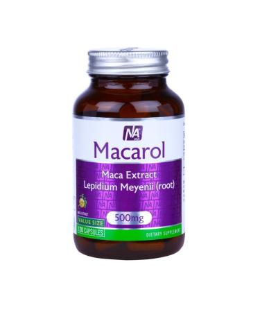 Natrol Macarol 500 Mg 120 Capsules