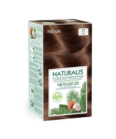 NEVA COSMETICS Naturalis Hair Dye 7.7 Caramel 0 Vegan