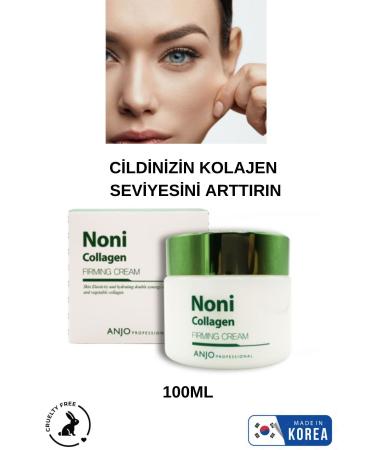 ANJO PROFESSIONAL Anti-Aging and Anti-Wrinkle Effective Collagen Korean Face Care Cream 100 ml