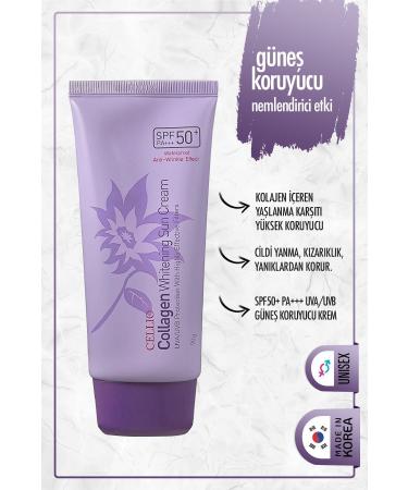 DR. CELLIO Hydrolyzed Collagen Anti-Aging High Protection Spf50+ Pa+++ Uva/uvb Sunscreen Cream - Buy Online on GoSupps.com