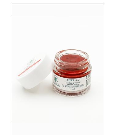 The Miadrops Ruby Glow Colored Lip & Cheek Care Balm - Cream Lipstick Blush Eyeshadow 7ml - Buy Online on GoSupps.com