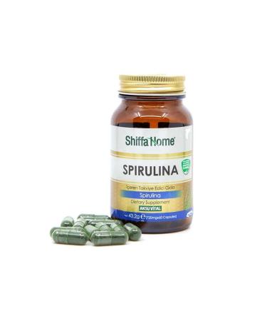 Aksu Vital Shiffa Home Spirulina Seaweed 60 Capsules 720 Mg - Buy Online on GoSupps.com