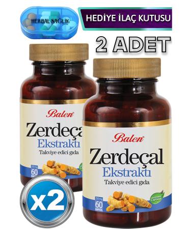 Balen 2 Turmeric Extract Capsules 60 Pieces