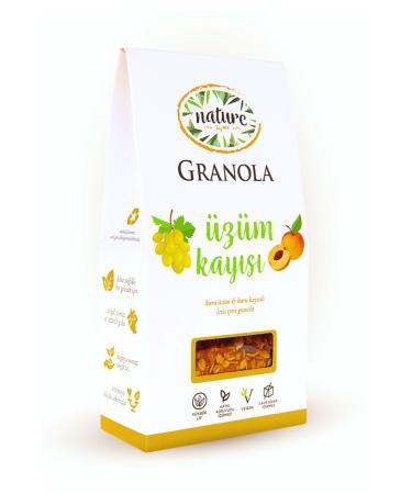 Nature by me Grape & Apricot Granola 240gr