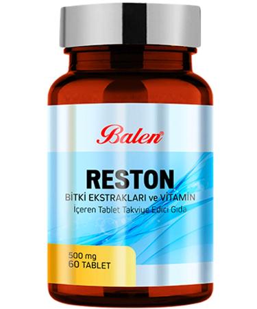 Balen Reston Plant Extracts and Vitamin Tablets 60 Pieces - Buy Online on GoSupps.com