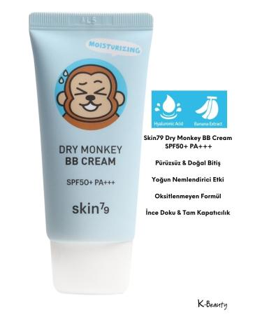 Skin79 Dry Monkey Bb Cream Spf50 Pa Intense Moisturizing Bb Cream-30ml