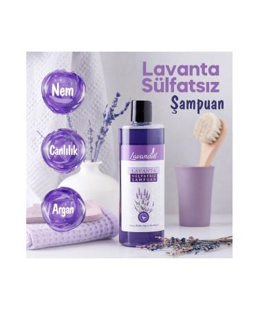 Lavandist Repair Shampoo for Damaged Hair - Sulfate-Free & Salt-Free & Vegan - 400 ml - Buy Online on GoSupps.com