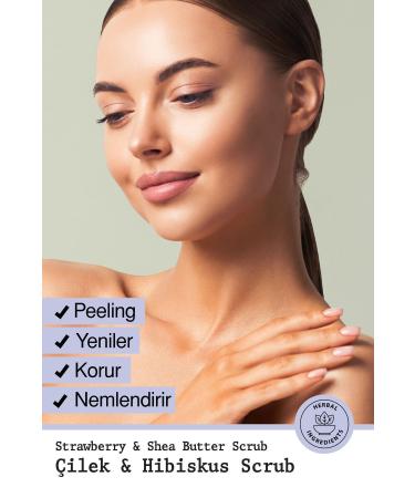 Lacinia Strawberry & Hibiscus Scrub 250ml - Buy Online on GoSupps.com