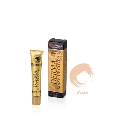 Well New Derma Makeup Cover Intensive Concealer Foundation 04 Copper 30 ml