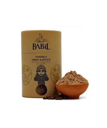 Babil Mardin Babil Hazelnut Dibek Coffee 200g Cardboard Cylinder Box - Buy Online on GoSupps.com