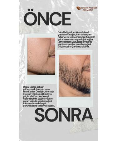 Dermotic "Sparse Beard Plumping Care Serum - Special Formula Containing 10 Different Oils" 30 ml - Buy Online on GoSupps.com