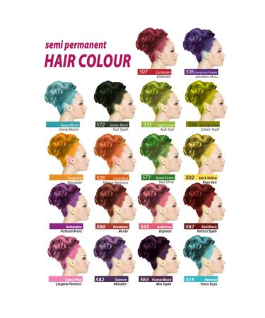 Jamaican Jean's Light Green Hair Dye 250 Ml Jamaican Jeans