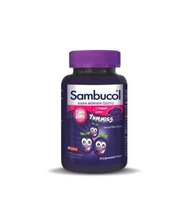 Sambucol Plus Kids Yummies 60 Chewable Tablets