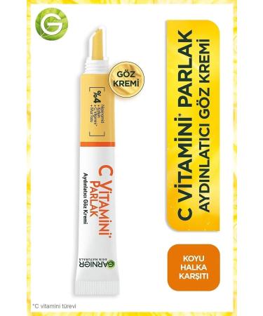 Garnier Vitamin C Skin Tone Equalizing and Brightening Eye Cream 15ML KEY RN143