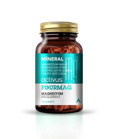ACTIVUS FOURMAG MAGNESIUM 30 TABLETS