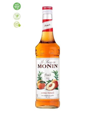 Monin Peach Syrup Peach Syrup 700 Ml