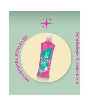 Hobby 7x24 Hair Styling Cream 250 ml Repair Care Straight and Shiny Definite Curls 3 Pieces - Buy Online on GoSupps.com