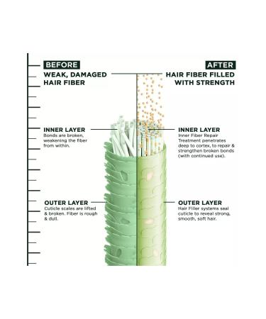 Garnier Fructis Hair Filler Bonding Hair Filler Inner Fiber Repair Pre-Shampoo Care 300ML - Buy Online on GoSupps.com