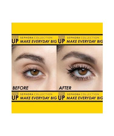 Sephora Size Up Mascara Extra Large Volume Lashes Instant Extra Volume Mascara (14 Ml) - Buy Online on GoSupps.com