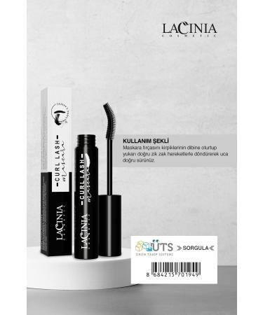 Lacinia Curl Lash Mascara 6.5 ml (Eyelash Curling Mascara) - Buy Online on GoSupps.com