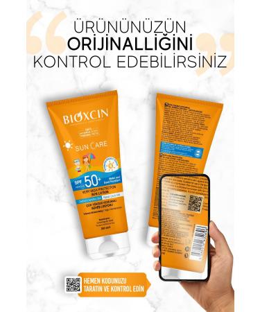 Bioxcin Sun Care Very High Protection Children's Sun Cream 50 Spf - (% 100 Botanical Active 200 ml) - Buy Online on GoSupps.com