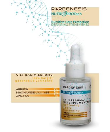 Piar Genesis Nutri Protech Skin Care Serum Anti-Stain Pore Blackhead 30 Ml