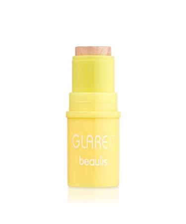 beaulis Glare It Mini Stick Illuminator & Highlighter pink tone and sparkling effect