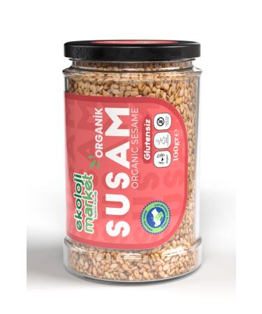 Ekoloji Market Organic Gluten-Free Sesame 100 Gr x2 / Organic Gluten-Free Sesame 100 Gr x2 - Buy Online on GoSupps.com