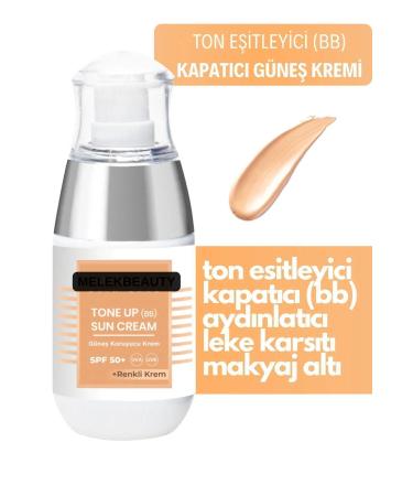MelekBeauty 50spf+ Tone Equalizing Brightening Tinted Sunscreen 50ml