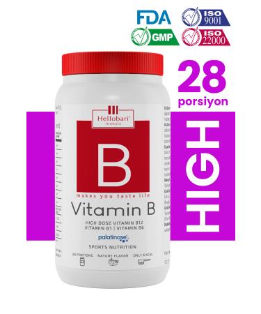 Hellobari Formula Hellobari Formula Vitamin B | High Dose Vitamin B12 | 28 Servings
