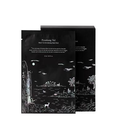 Pyunkang Yul Black Tea Revitalizing Mask Pack - Black Tea Revitalizing 10-Pack Mask Pack