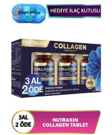 Nutraxin Beauty GoldQuality Collagen (Collagen) Buy 3 Get 2 - 30 Tablets