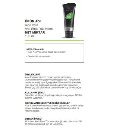 LR Aloe Via Aloe Vera Anti Stress Face Cream 2 Pack - Buy Online on GoSupps.com