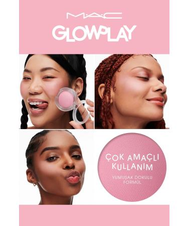Mac Glow Play Soft Texture Layerable Blush Totally Synced 7.3 G - Buy Online on GoSupps.com