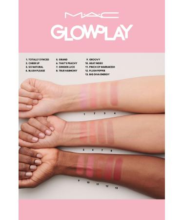 Mac Glow Play Soft Texture Layerable Blush - Plush Pepper 7.3 G - Buy Online on GoSupps.com