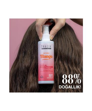 Thalia Oat Milk & Mango Extract Liquid Care Cream for Curly & Fluffy Hair 200ml - Buy Online on GoSupps.com