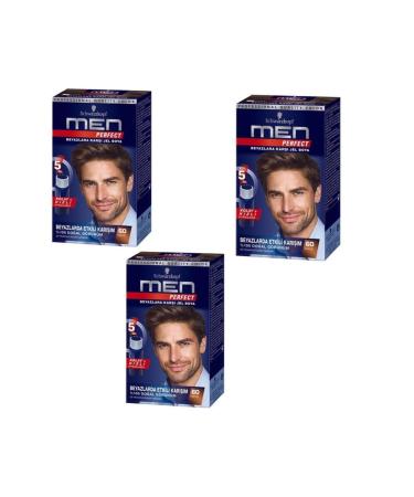 Schwarzkopf Men Paint Schwarzkopf Perfect 60 Number 3 Pieces