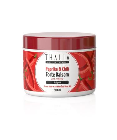 Thalia Firming Effective Red Pepper and Hot Pepper Extract Massage Gel Forte Balsam - 500 Ml