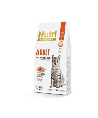 Nutri Feline Fresh Salmon and Gluten-Free Adult Cat Food 2 Kg - Nutri Feline Adult Salmon