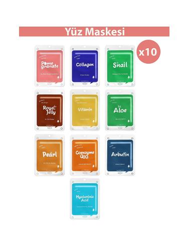 Nilu Moda NILU MODA FACE CARE MASK 10 PIECE - Buy Online on GoSupps.com