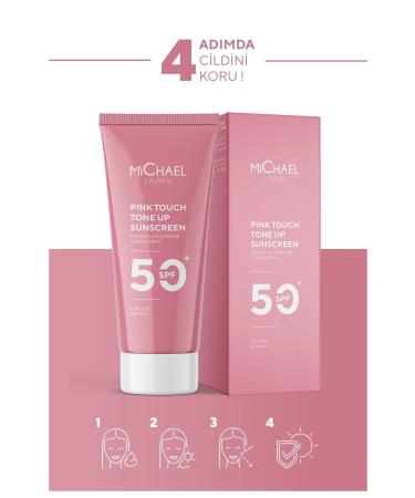 Michael Lauren Skin Tone Equalizer Pink Touch SPF 50+ Pink Face Sunscreen PA++++ 50 ML - Buy Online on GoSupps.com