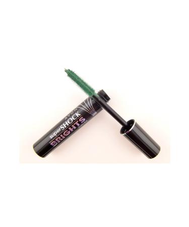 Avon super shock brights mascara- emerald shock - 10ml