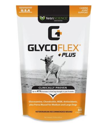 Vetri-Science Glycoflex Plus Dog Joint Support 60 Tablets