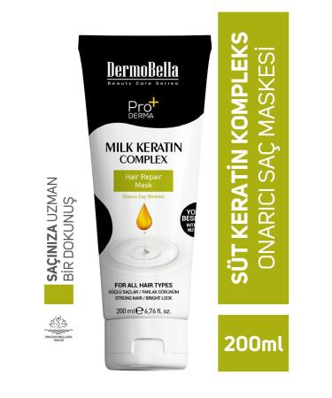 DERMOBELLA Milk Keratin Complex Hair Repair Mask 200 ml