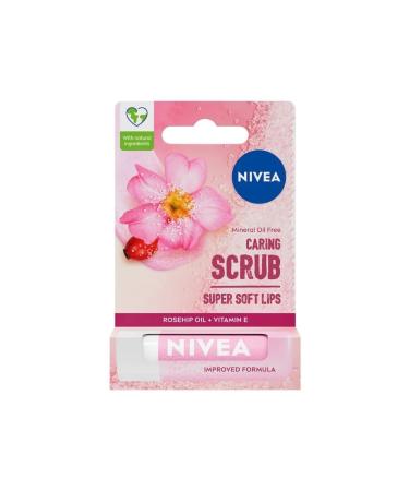 NIVEA Rosehip Oil Lip Scrub 4.8 gr