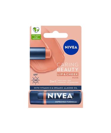 NIVEA Coloured Lip Care Cream Nude 4.8 gr