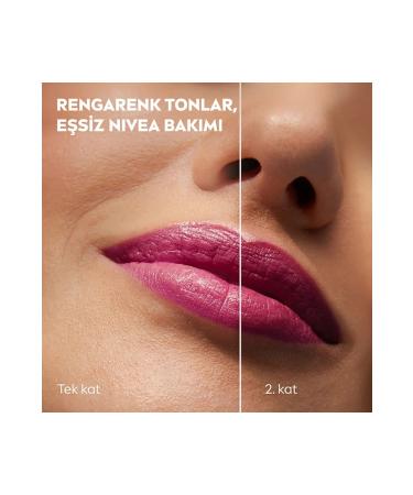 NIVEA Coloured Lip Care Cream Pink 4.8 gr - Buy Online on GoSupps.com