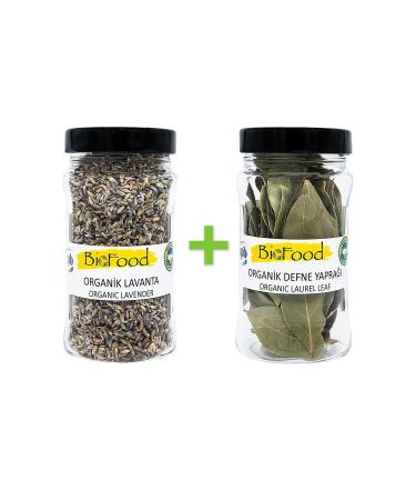 Biofood Organic Lavender 30 G & Organic Bay Leaf 10 G